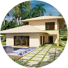 Coral beach brazilian villas
