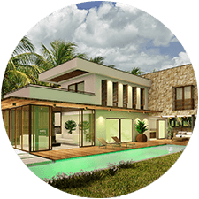 Coral beach modern villas