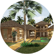 Coral beach rustic villas